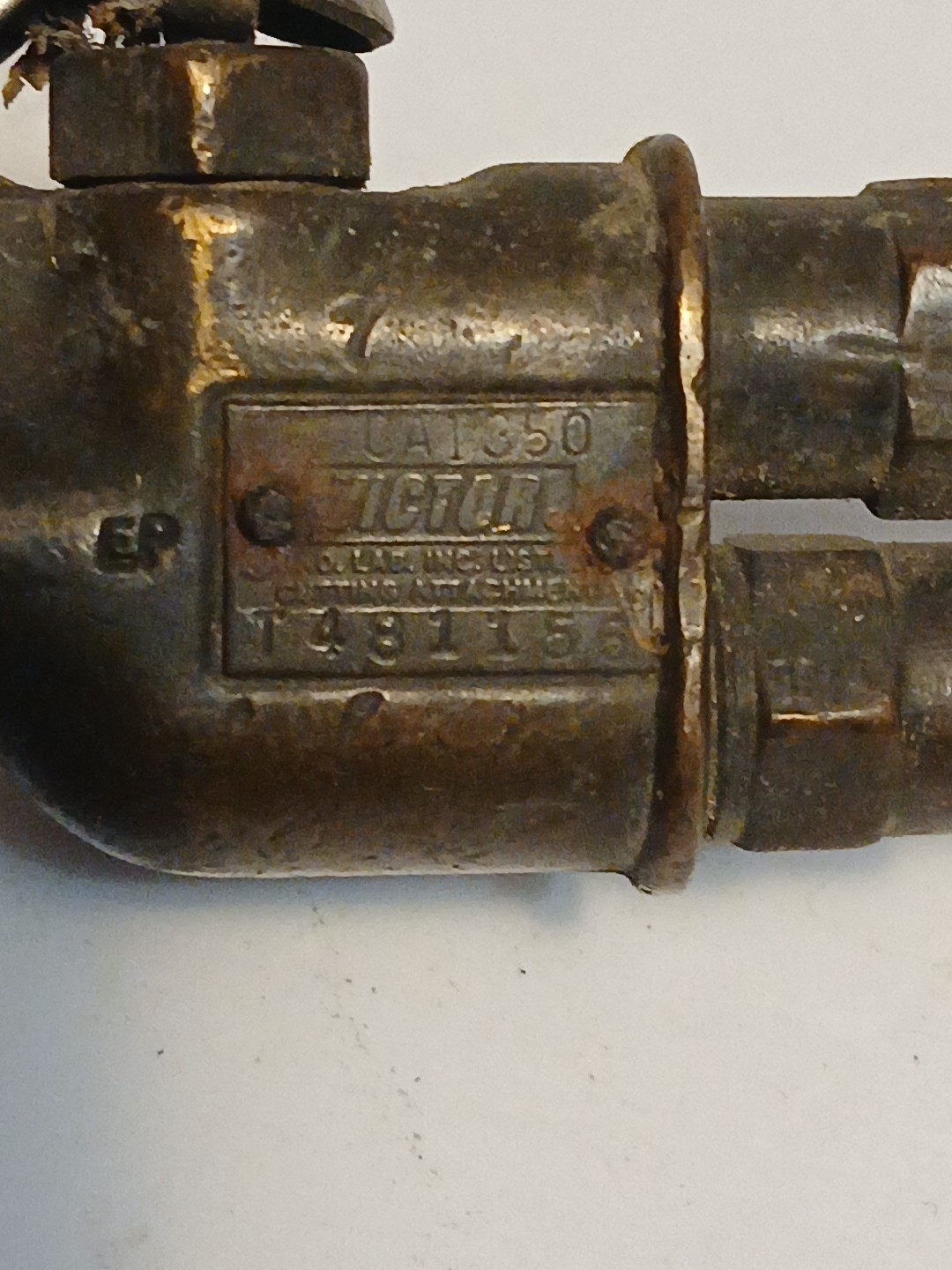 Victor CA1350 Cutting Torch Attachment Head/Nut Not Included G.U.C.