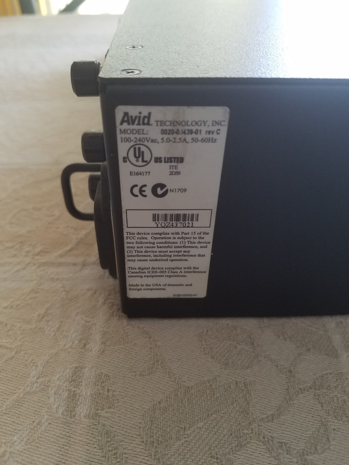 Avid V10