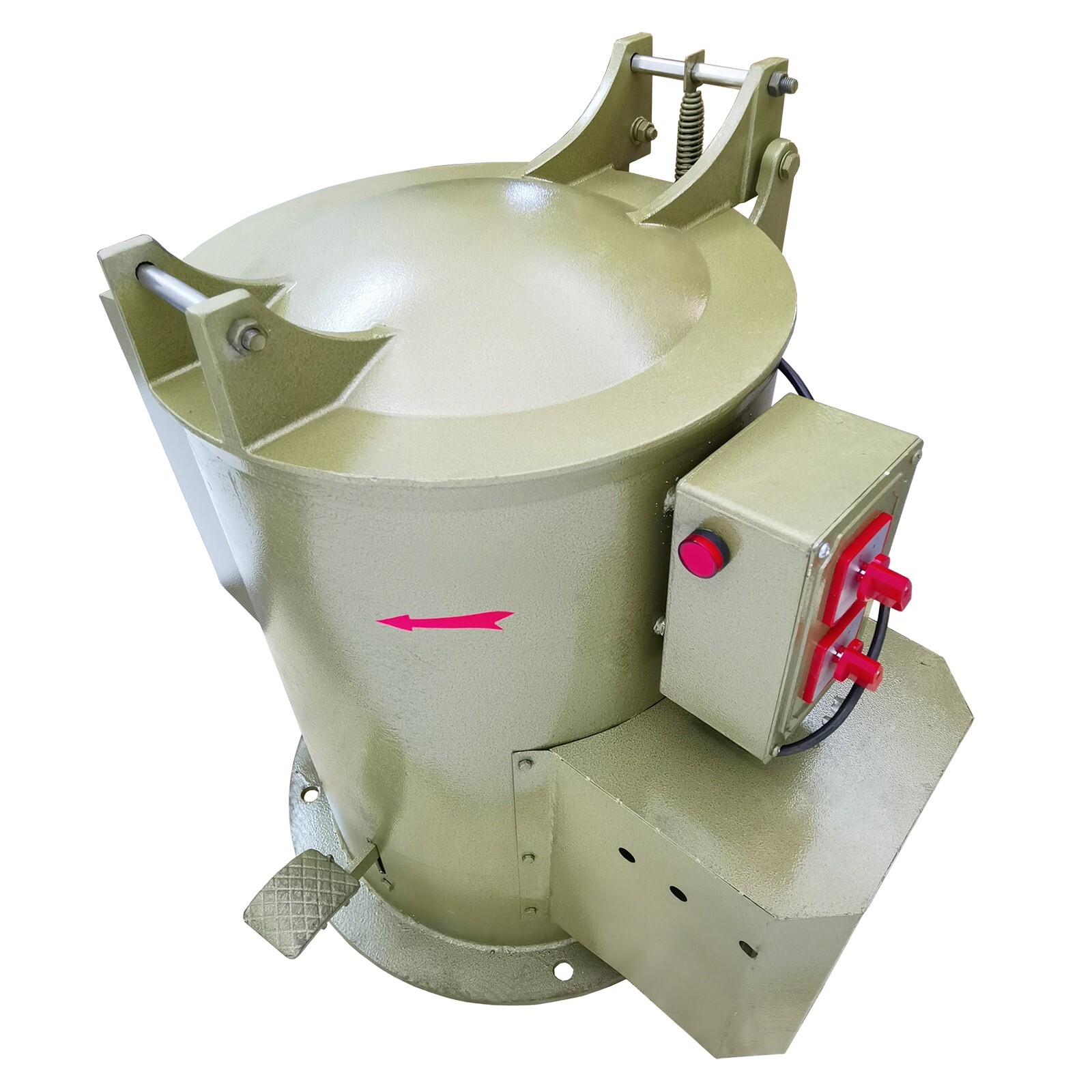 77LB Industrial Centrifugal Dryer Machine 1100W Heavy-Duty Parts Dryer/Degreaser