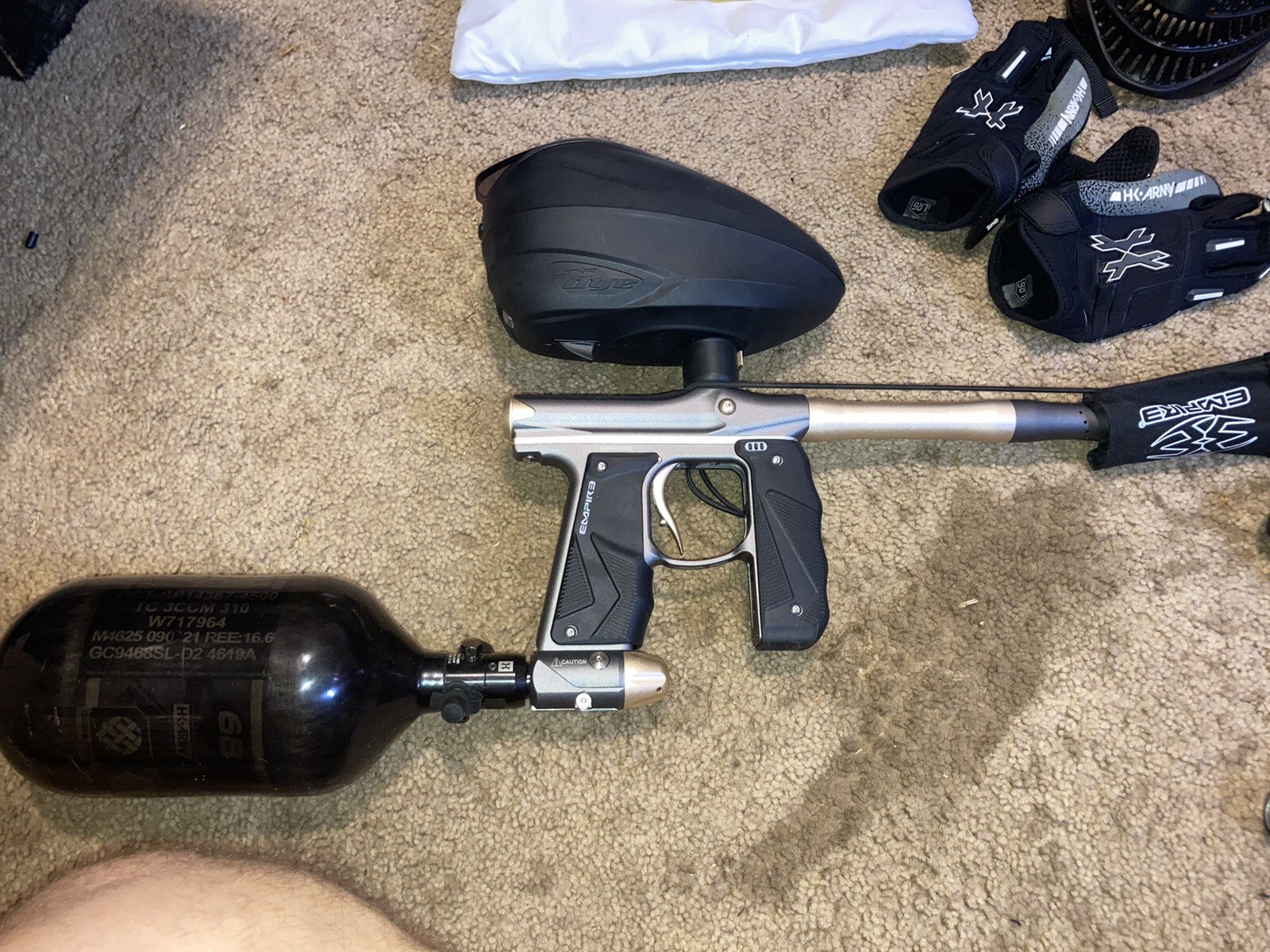Paintball gear