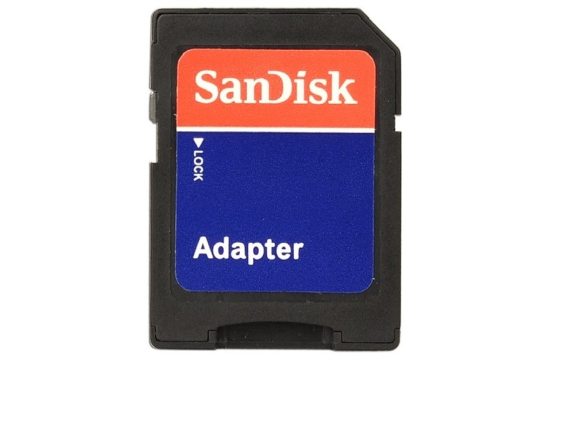 NEW - 1 x Original SanDisk microSD to SD Memory Card Adapter - Canada