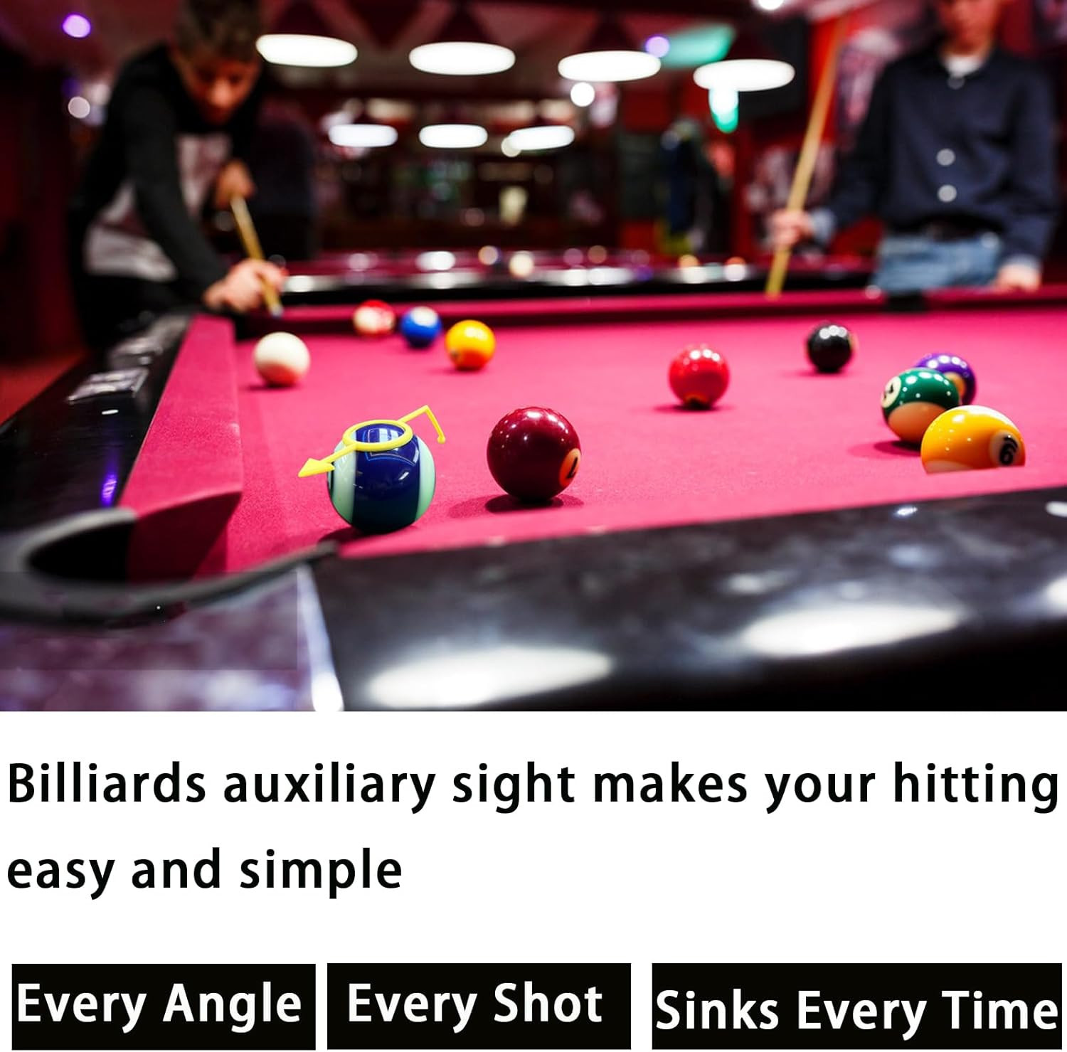 2Pack Billiards Aiming Trainer Billiards Accessories