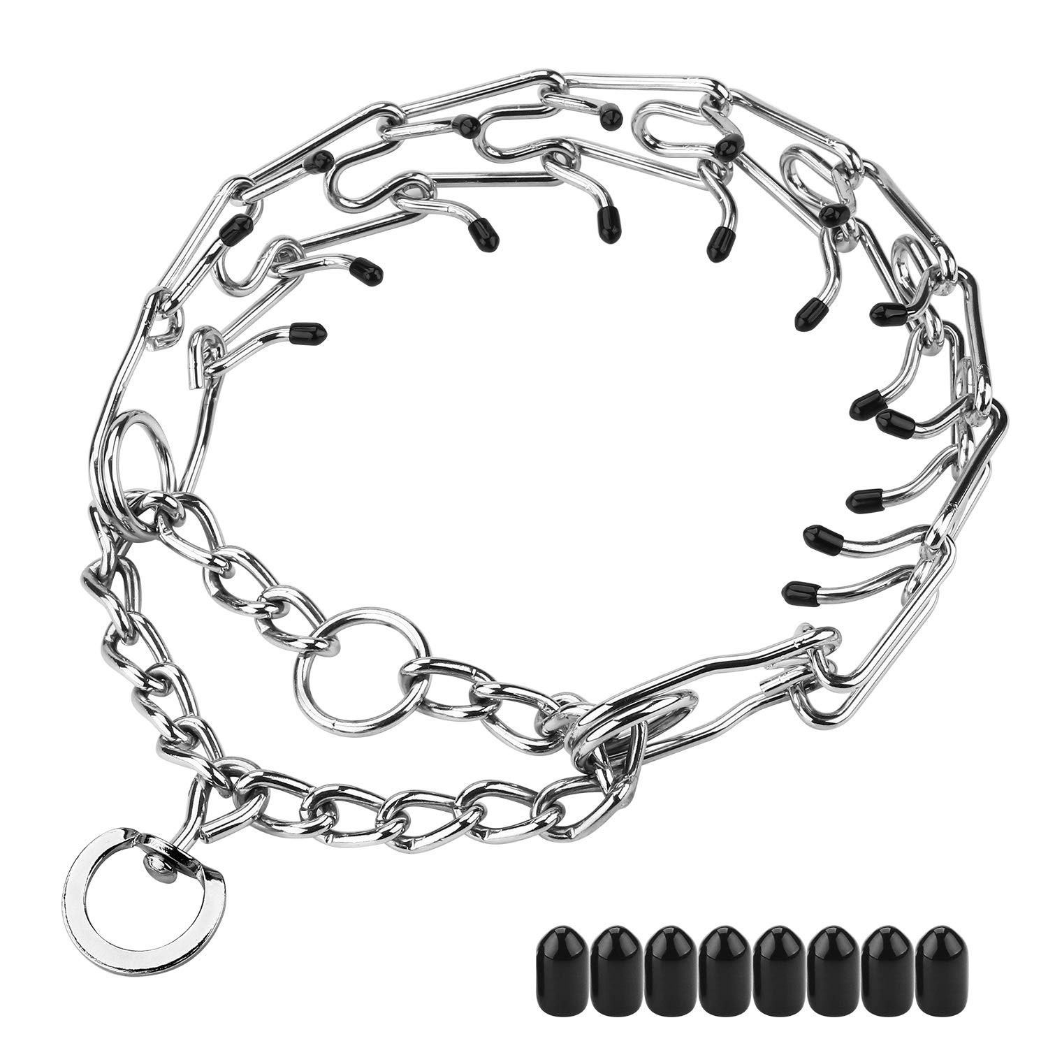Prong Collars for Dogs, No Pull Dog Collar, Dog Training Collar for Large Med...