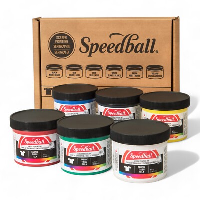 ColorSplash Fabric Ink Kit with 6 Vibrant Colors