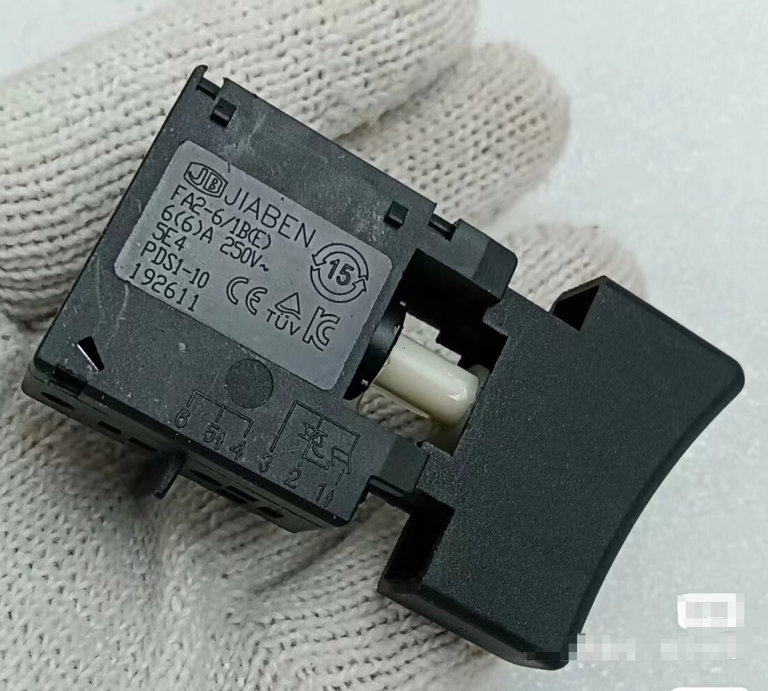 1pc NEW JIABEN FA2-6/1B(E) 6A 250V Trigger Switch #VLD7 CH