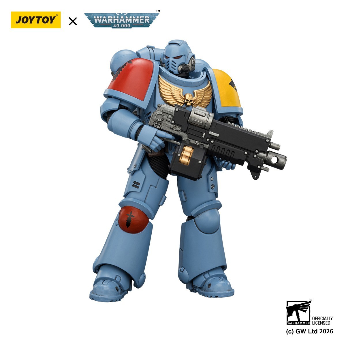 JOYTOY 1:18 action figures Warhammer 40K Space Wolves Intercessor 4.0