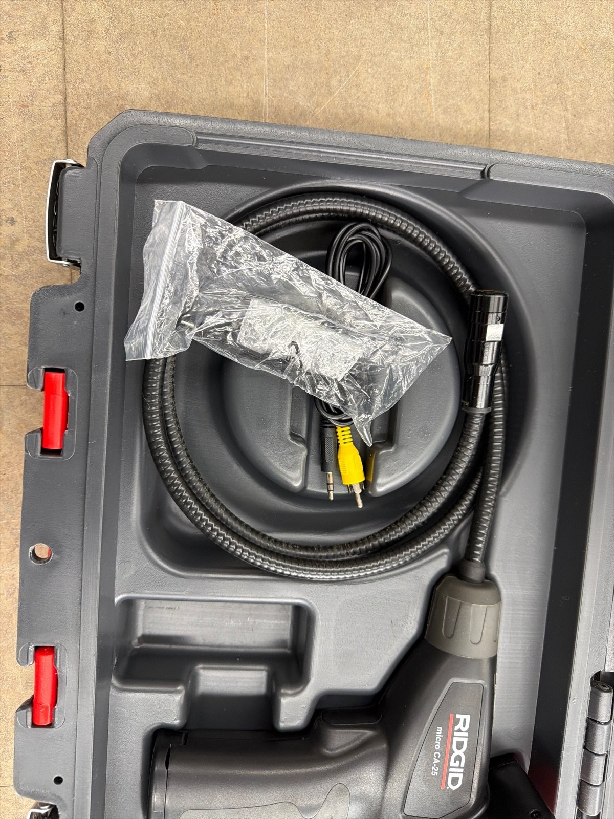 RIDGID CA-25 Handheld Camera w/ 2.7 in. Color Display, 4 ft. Waterproof Cable