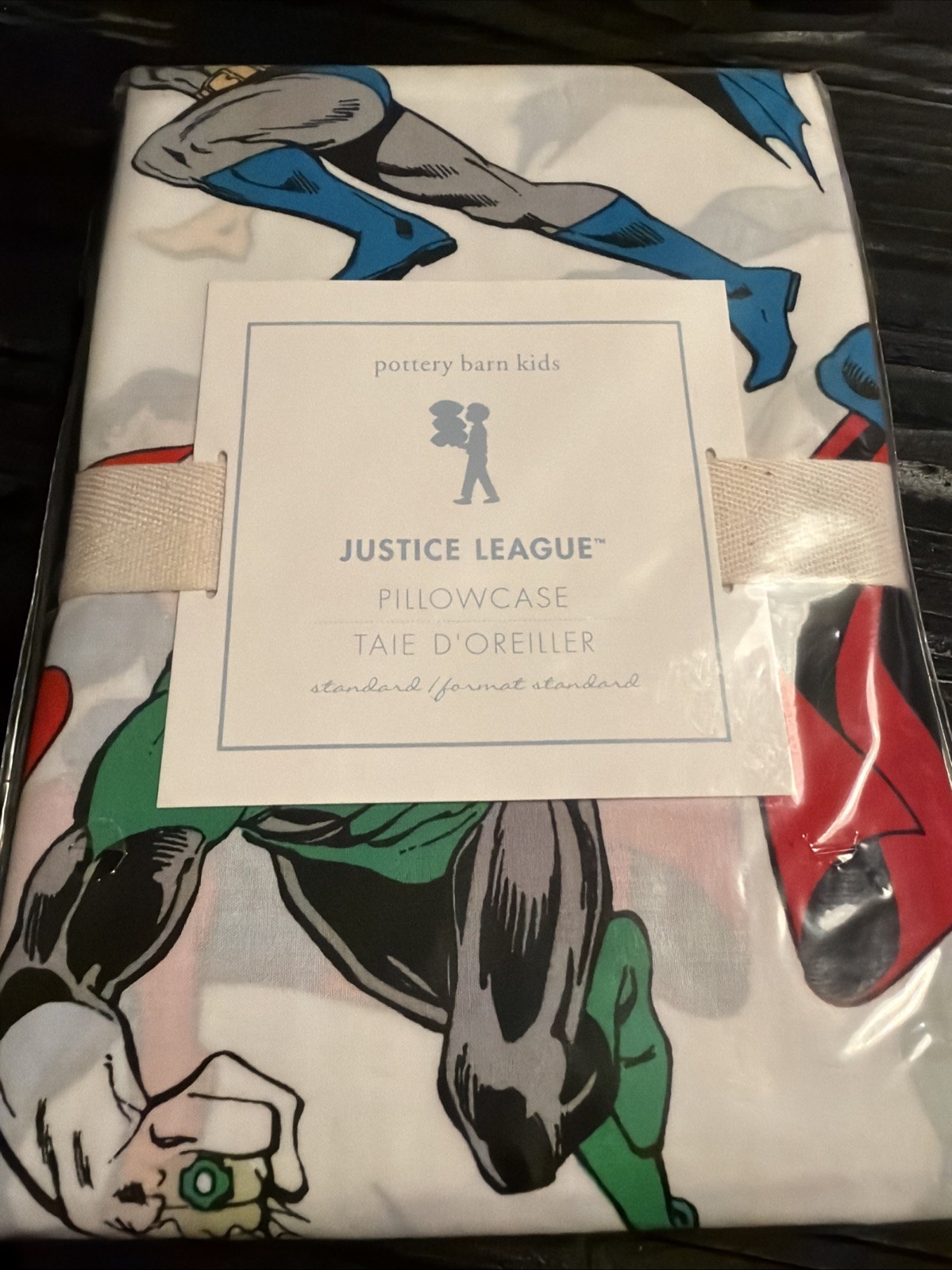 Pottery barn Batman Avengers Justice League Marvel superman PillowCase New