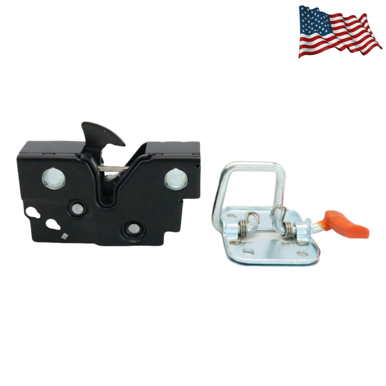 Upper+Lower Bonnet Engine Hood Lock Latch Set For Volkswagen Passat NMS 2012-17