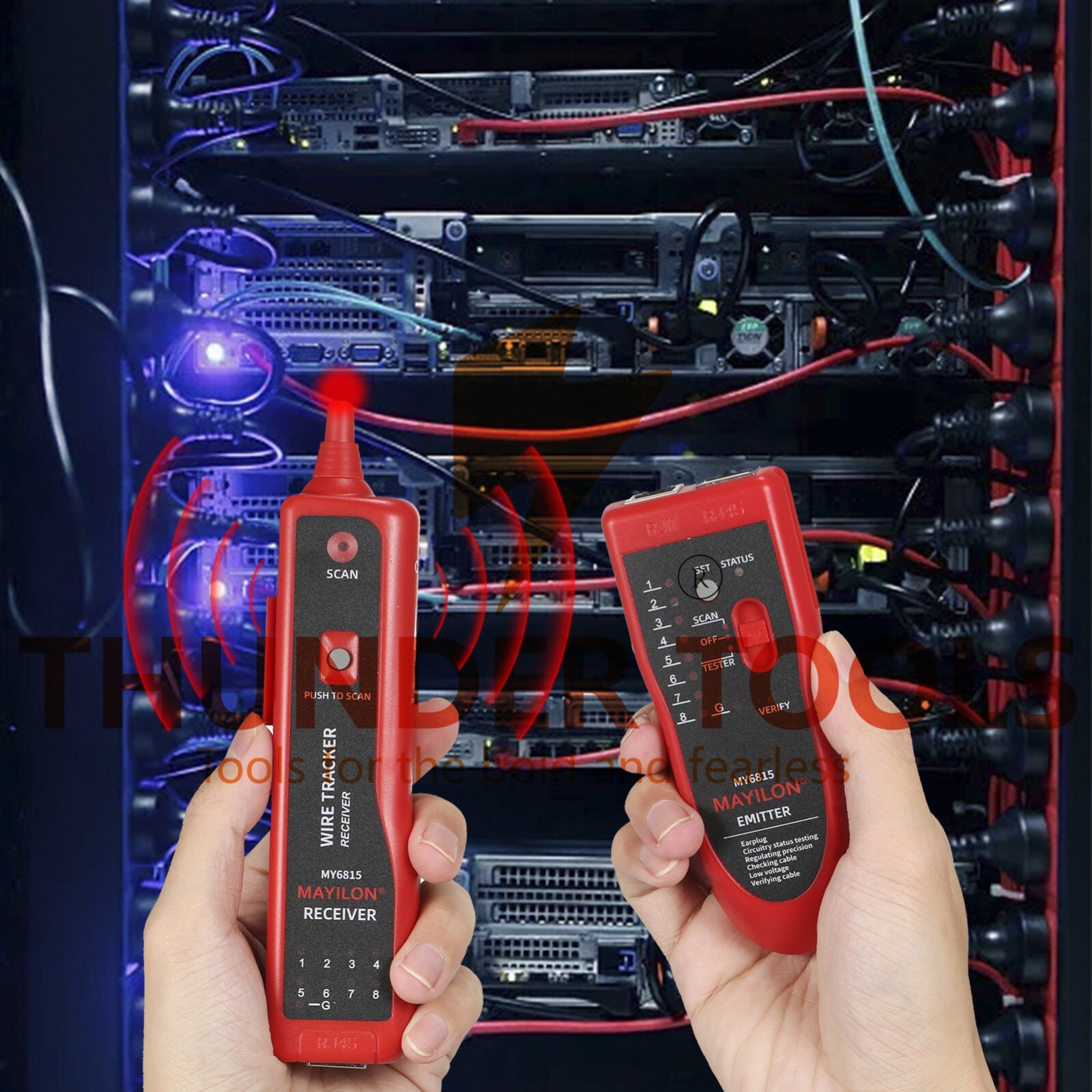 Thunder Tools MAYILON Network Cable Tester Digital Signal Finder