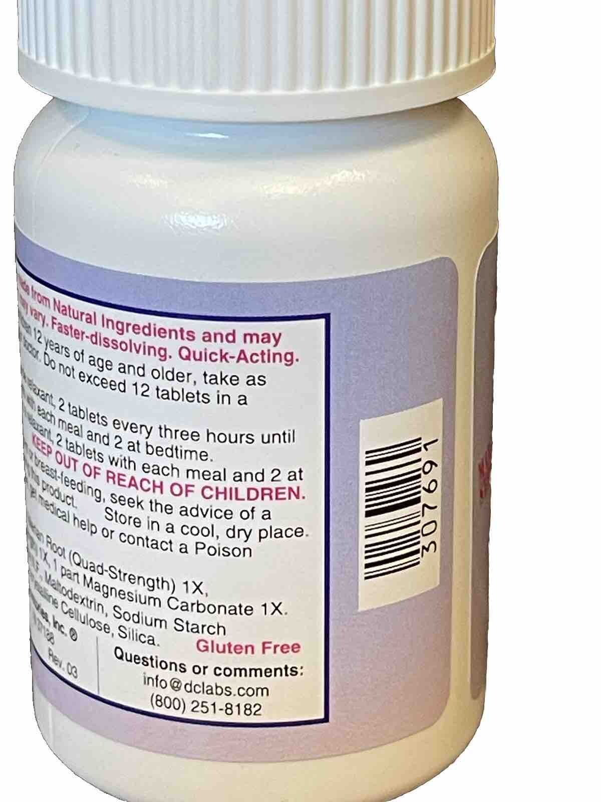 Formula 303 Maximum Strength Natural Muscle Relaxant Spasms Cramps 60Tb Ex06/29