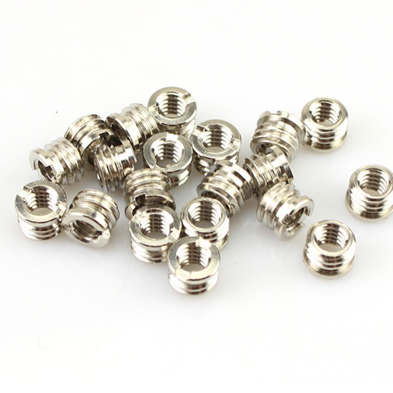 10PCS 1/4" To 3/8" Adapter Screw Adapter Nut Tripod Head Interface Conversion