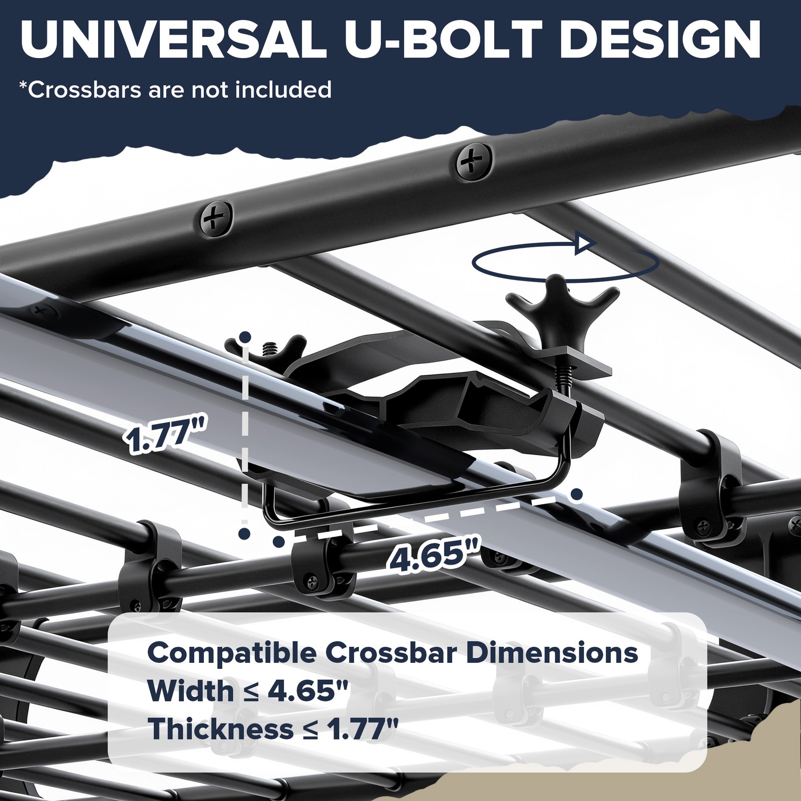 64/82 Inch Universal Roof Rack with Different Sets