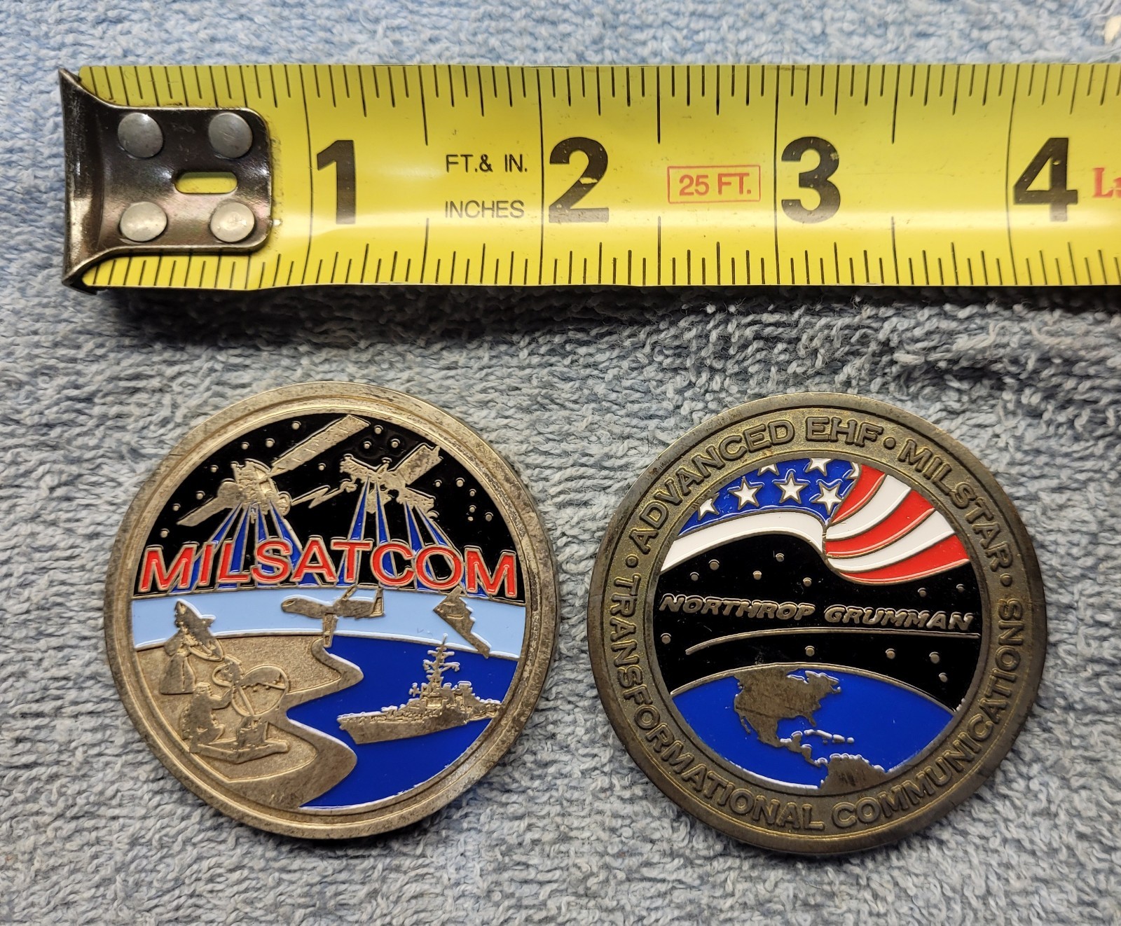 Northrop Grumman MILSATCOM Challenge Coin
