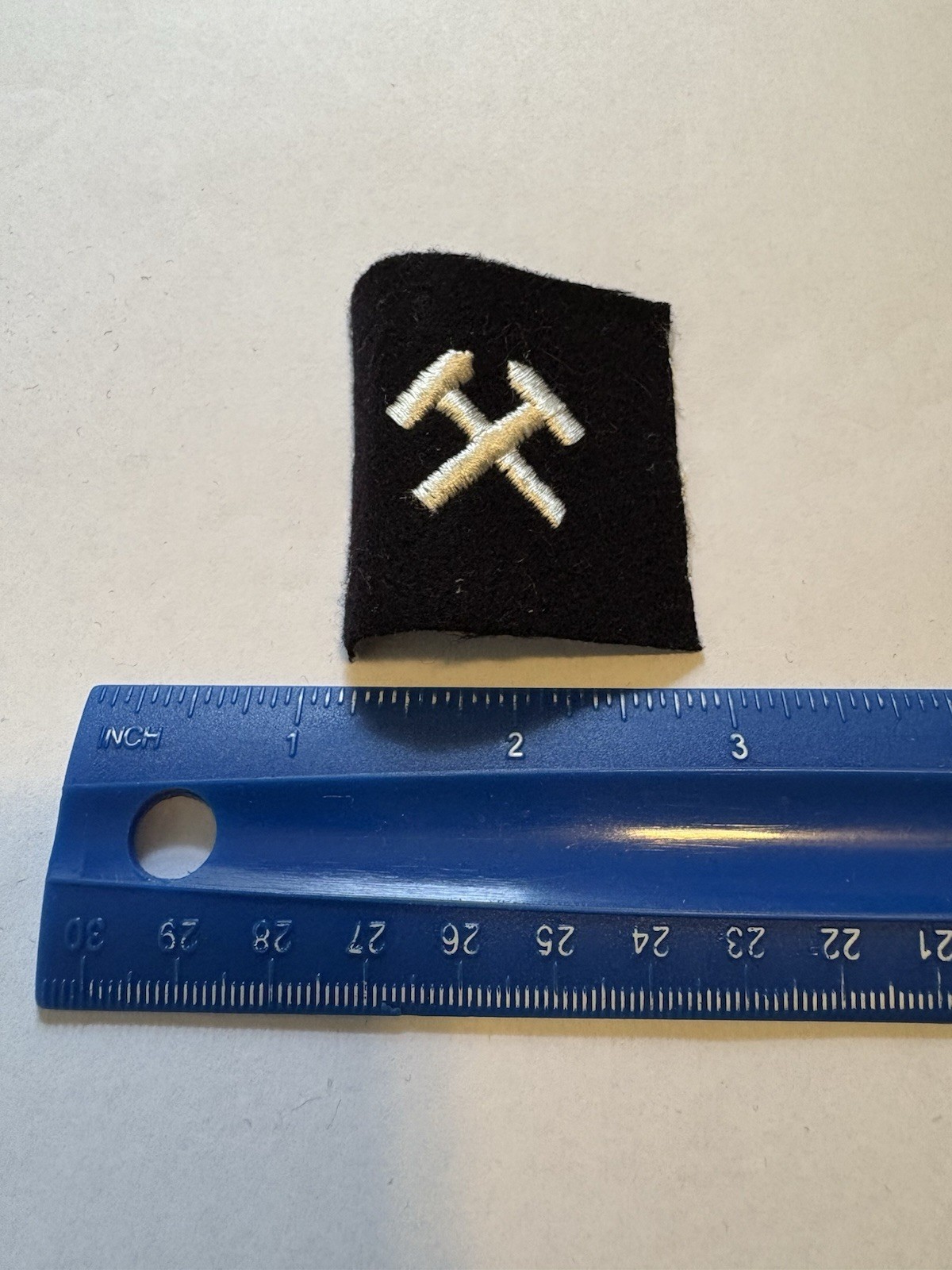 US Navy USN Shipfitter Black Job Rating Insignia Striker Patch INV12832