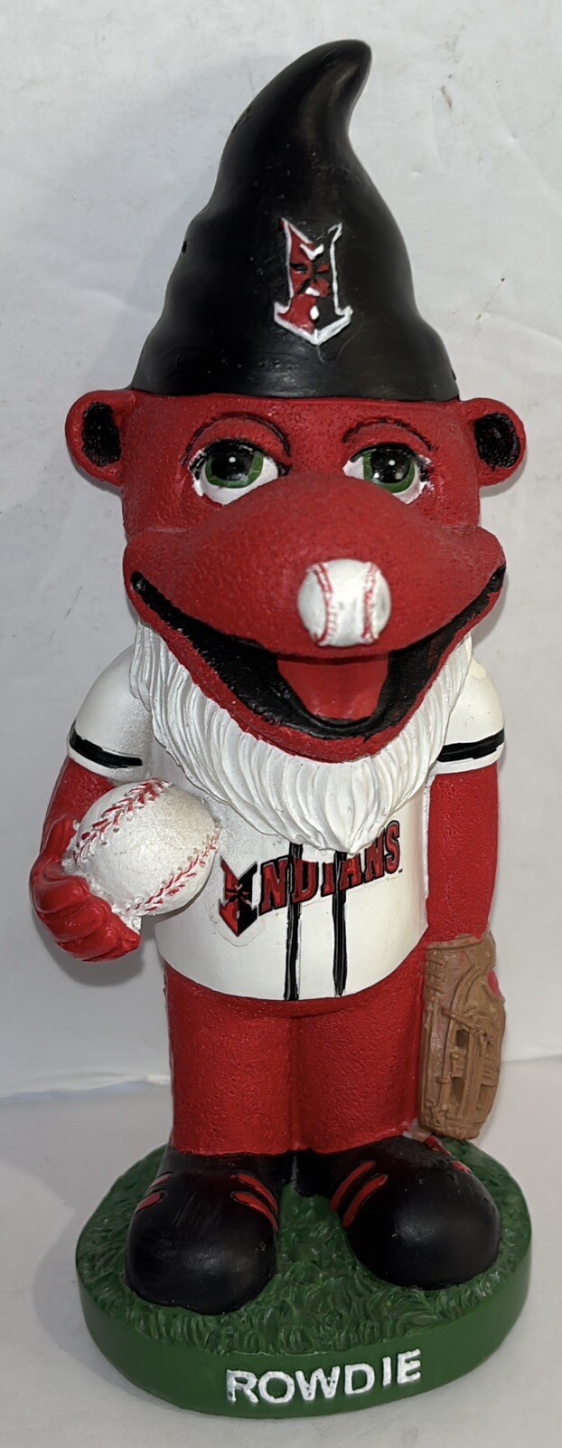 Rowdie Indianapolis Indians MILB Baseball Success Promotions Gnome Figure Mascot