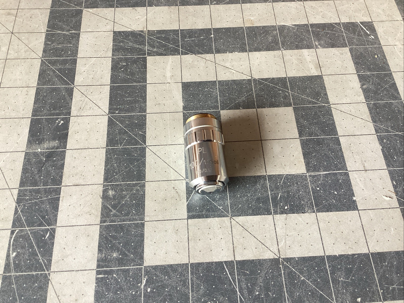 Fisher Scientific A100 Microscope Objective Lens 100x 1.25 Oil 160/0.17