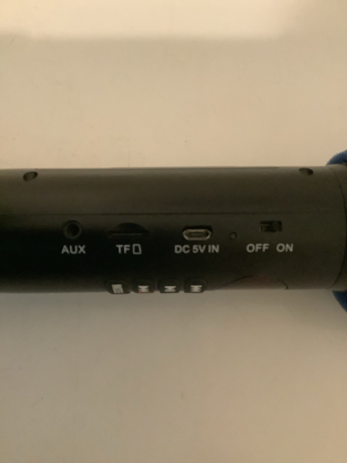 Bluetooth Microphone Karaoke Speaker I-598 Works Great Preowned