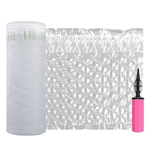 Inflatable Bubble Cushioning Wrap Roll Bottle Shipper Protector Sleeve