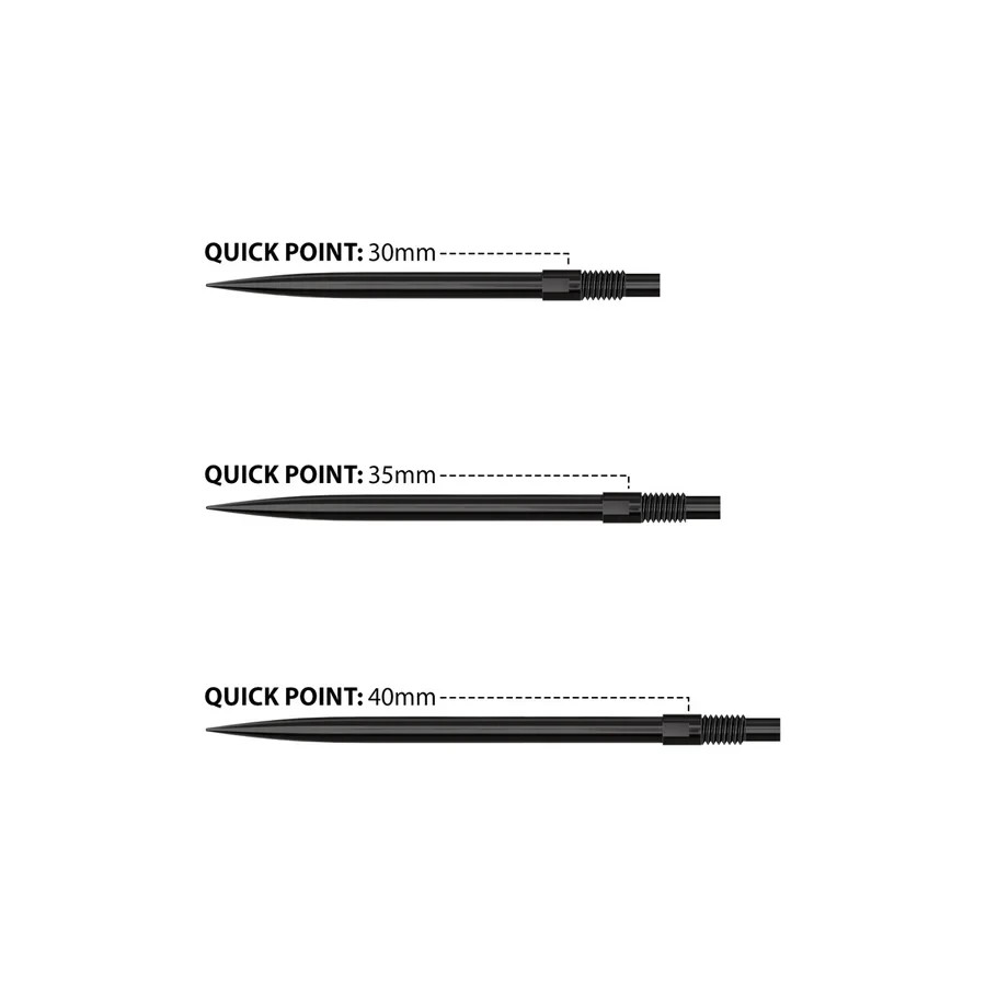 HARROWS QUICK POINT BLACK 30mm