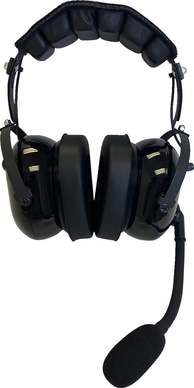 NAVATLAS NO303BK Over-the-Head Stereo VOX Headset Black