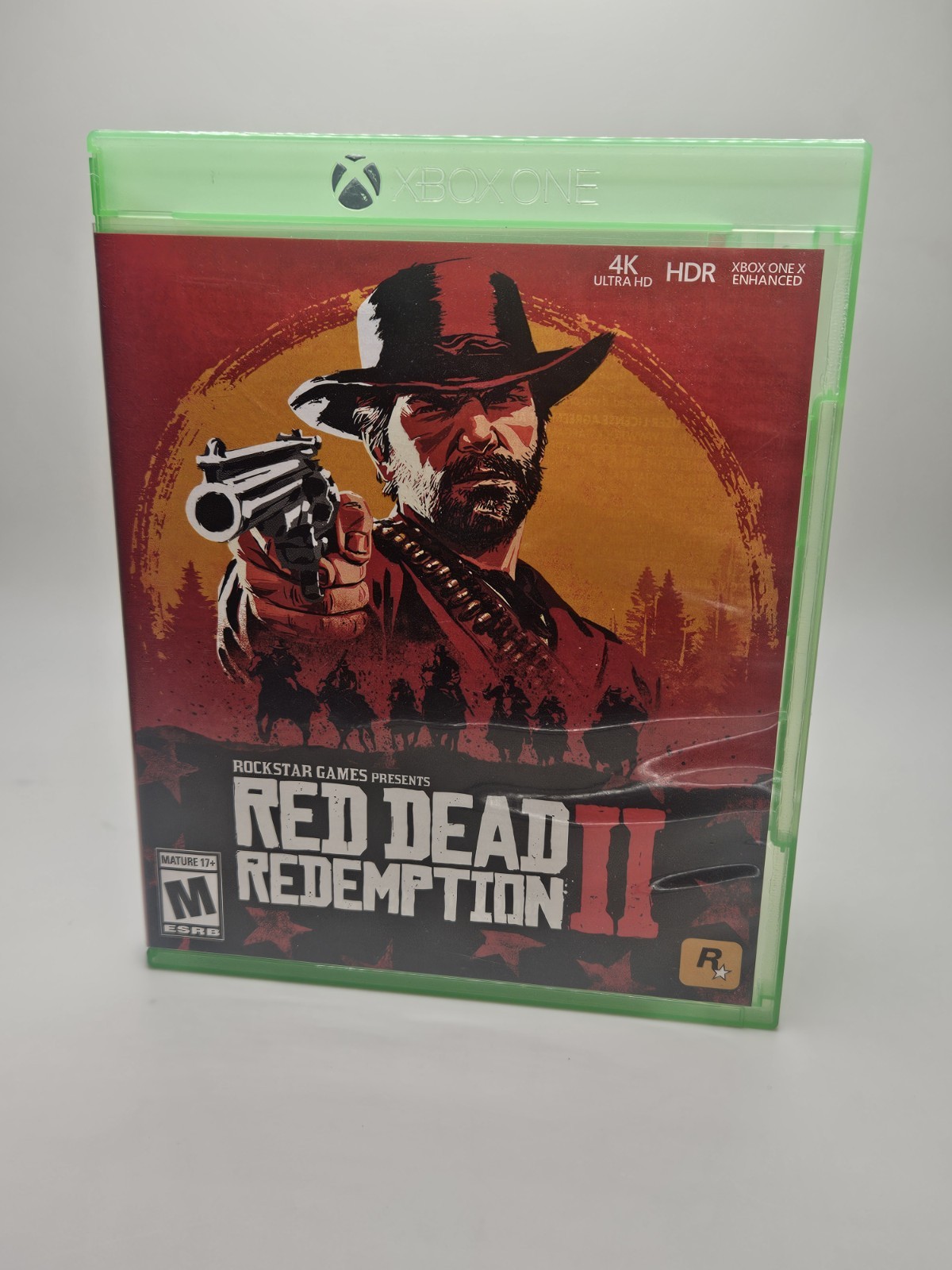 Original Box Case Replacement Microsoft Xbox One XB1 Red Dead Redemption II