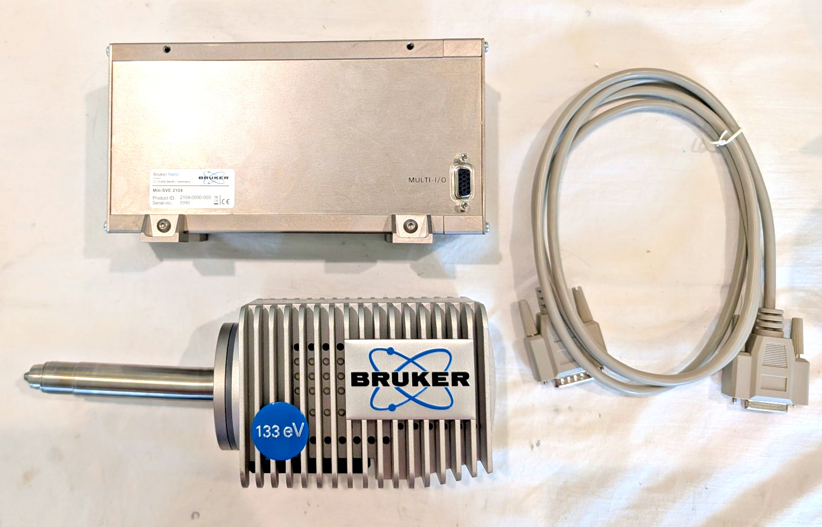 Bruker Nano XFlash 5030 Silicon Drift Detector SDD EDS SEM, Min SVE Power Supply