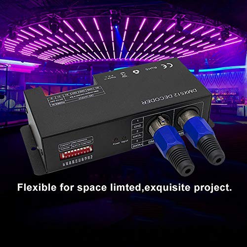 High Power Dmx Led Controller Led DMX 512 Decoder Dimmer Driver DC12V 3 Channel