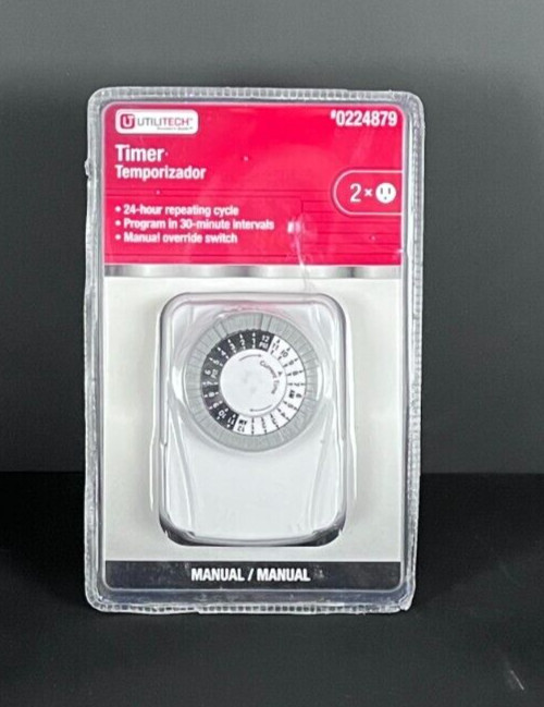 Outlet Timer 0224879 New Factory Sealed Package - Utilitech