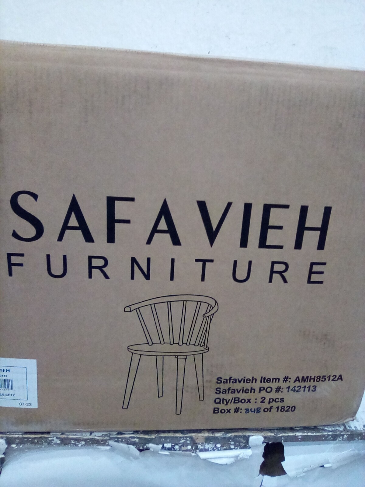 Safavieh BLANCHARD SIDE CHAIR, Reduced Price 2172729899 AMH8512A
