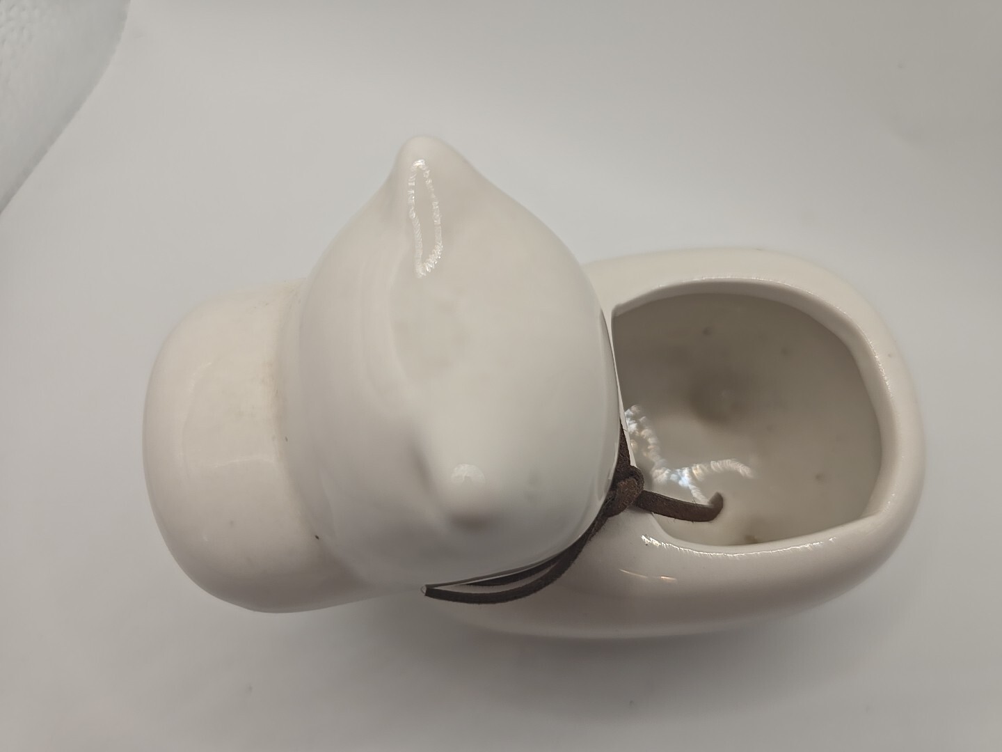 Mini Ceramic Cow Planter with Bells