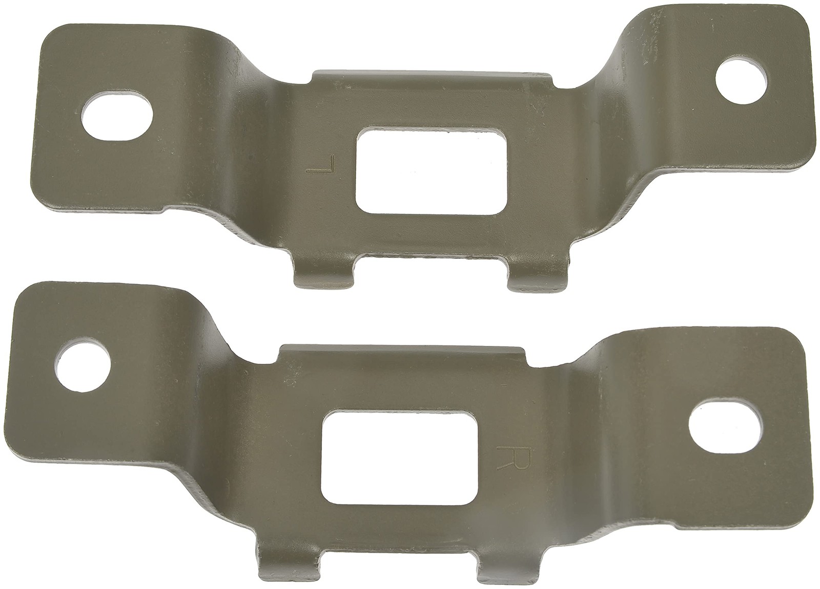 2 Pack Tailgate Latch Striker Plates Black For Chevrolet GMC Trucks