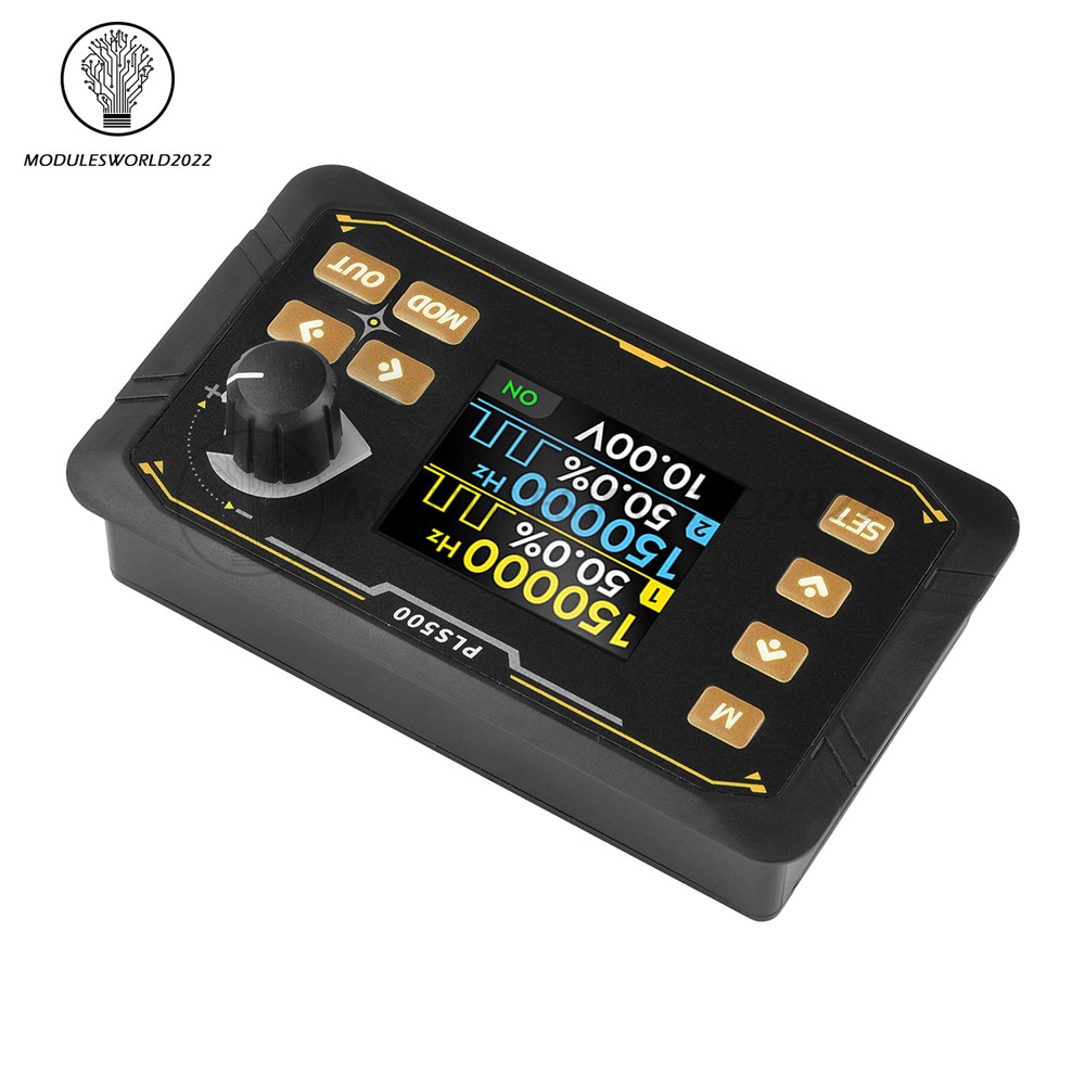 PLS500 Dual-Channel Pulse PWM Signal Generator Adjustable Programmable Dead zone