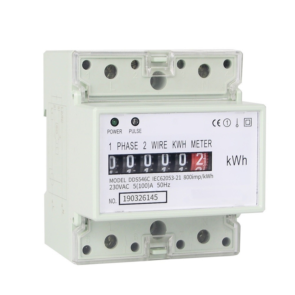 230V Wattmeter Digital Meter 5A 100A for Safe Electrical Systems