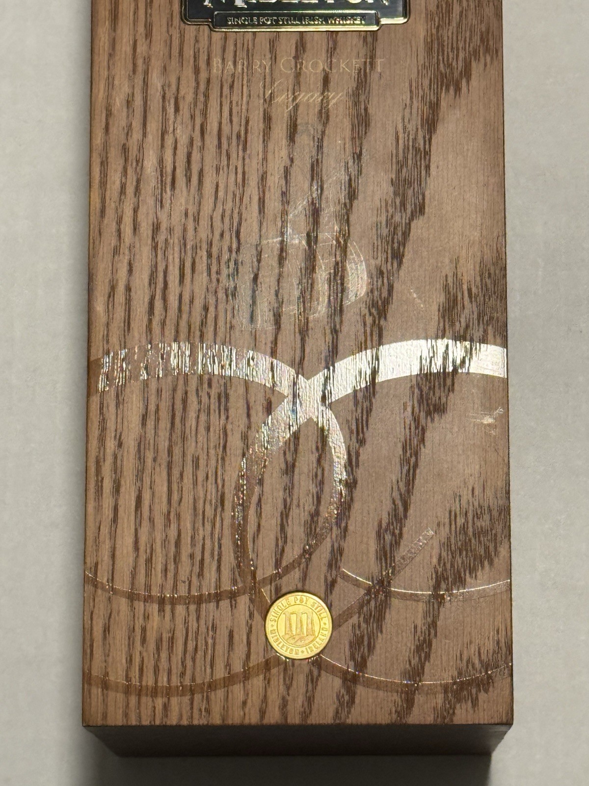 Midleton Barry Crockett Legacy – Wooden Presentation Box (EMPTY)