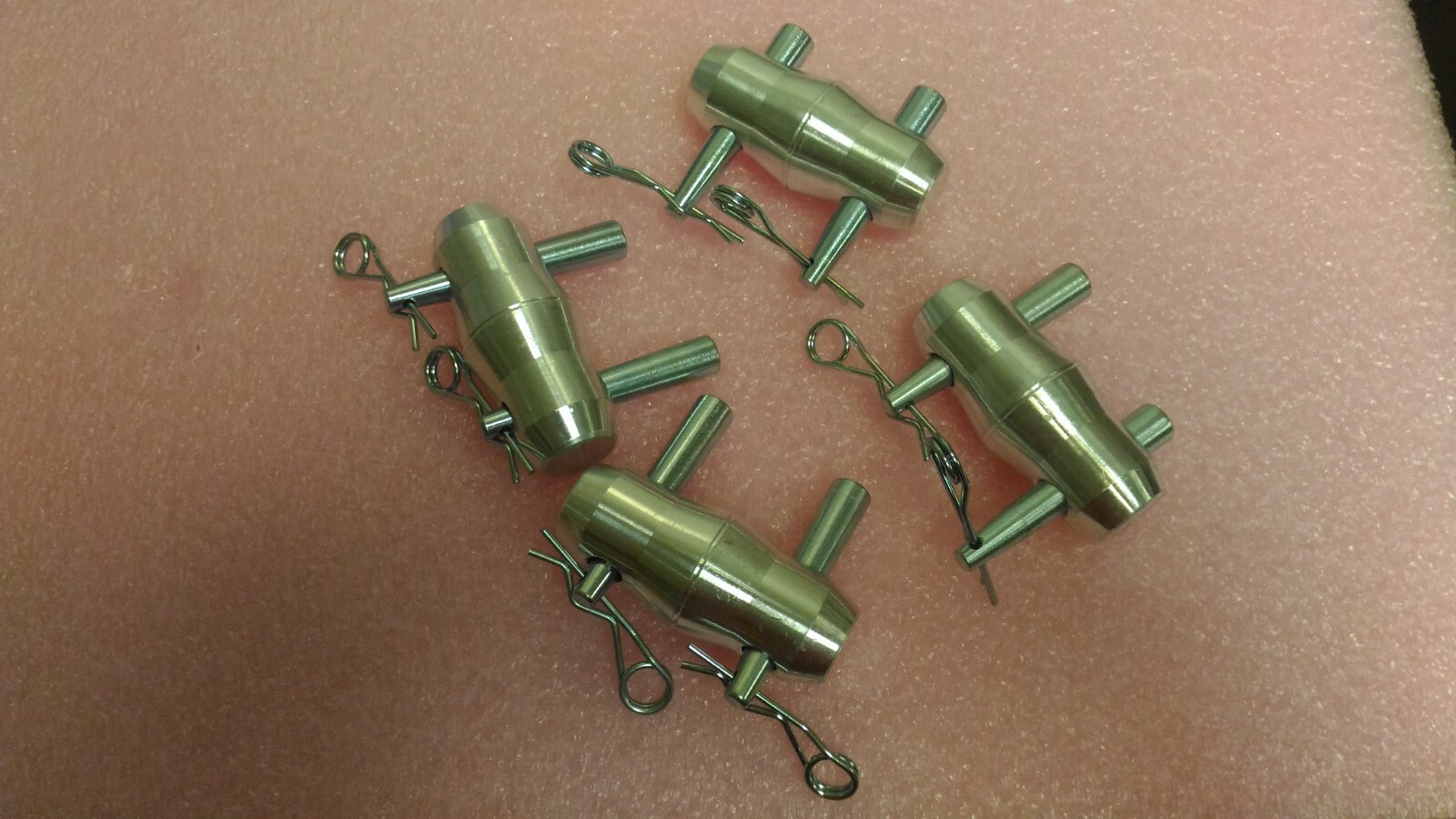 Doubled-Ended coupler with pins compatible with  F31, F32, F33, F34 & F44P Truss