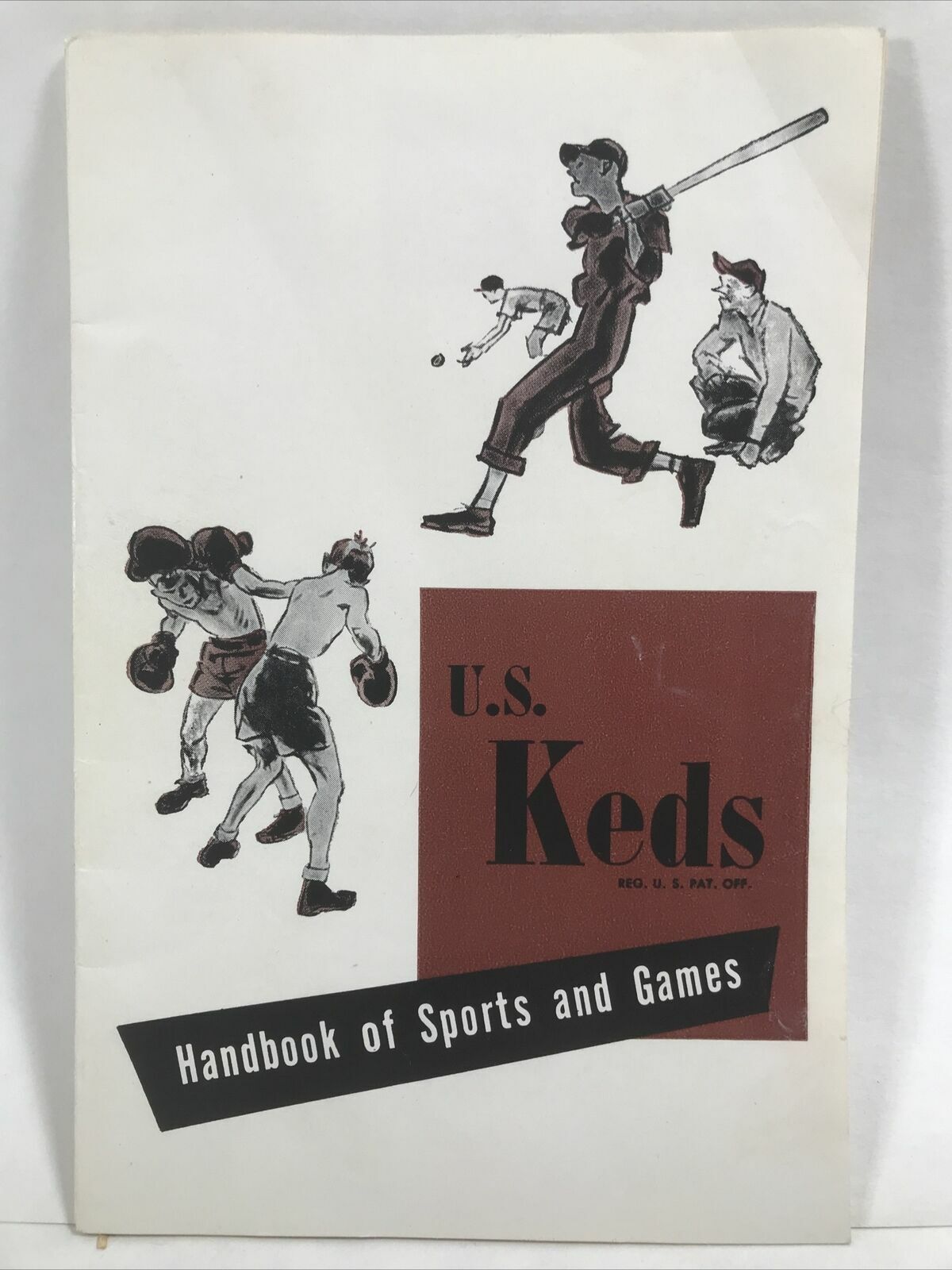 1948 U.S. KEDS HANDBOOK OF SPORTS AND GAMES United States Rubber Company Booklet