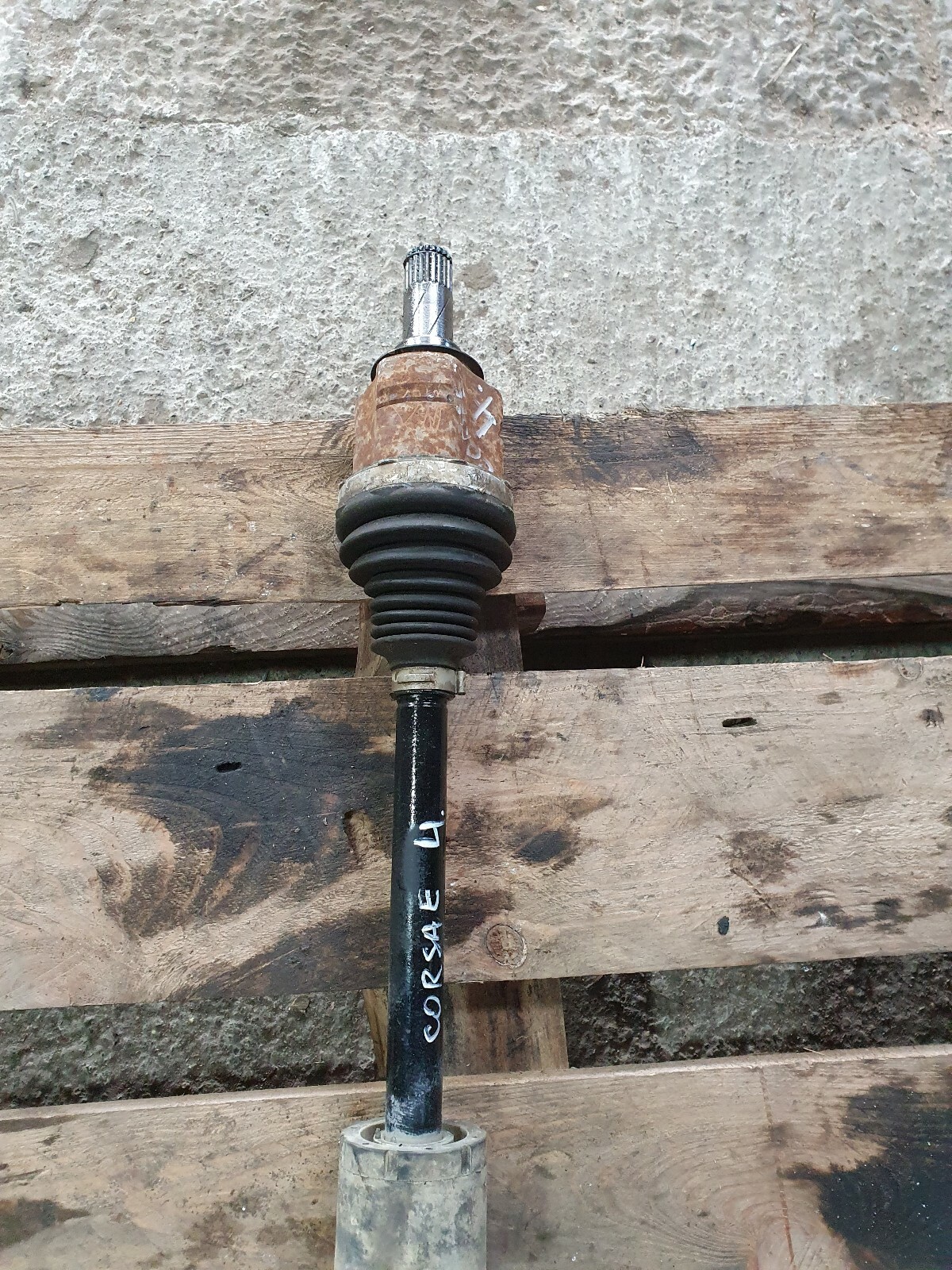 Vauxhall Corsa E 1.4 B14XEL MANUAL Drivers Drive Shaft Driveshaft 13149829