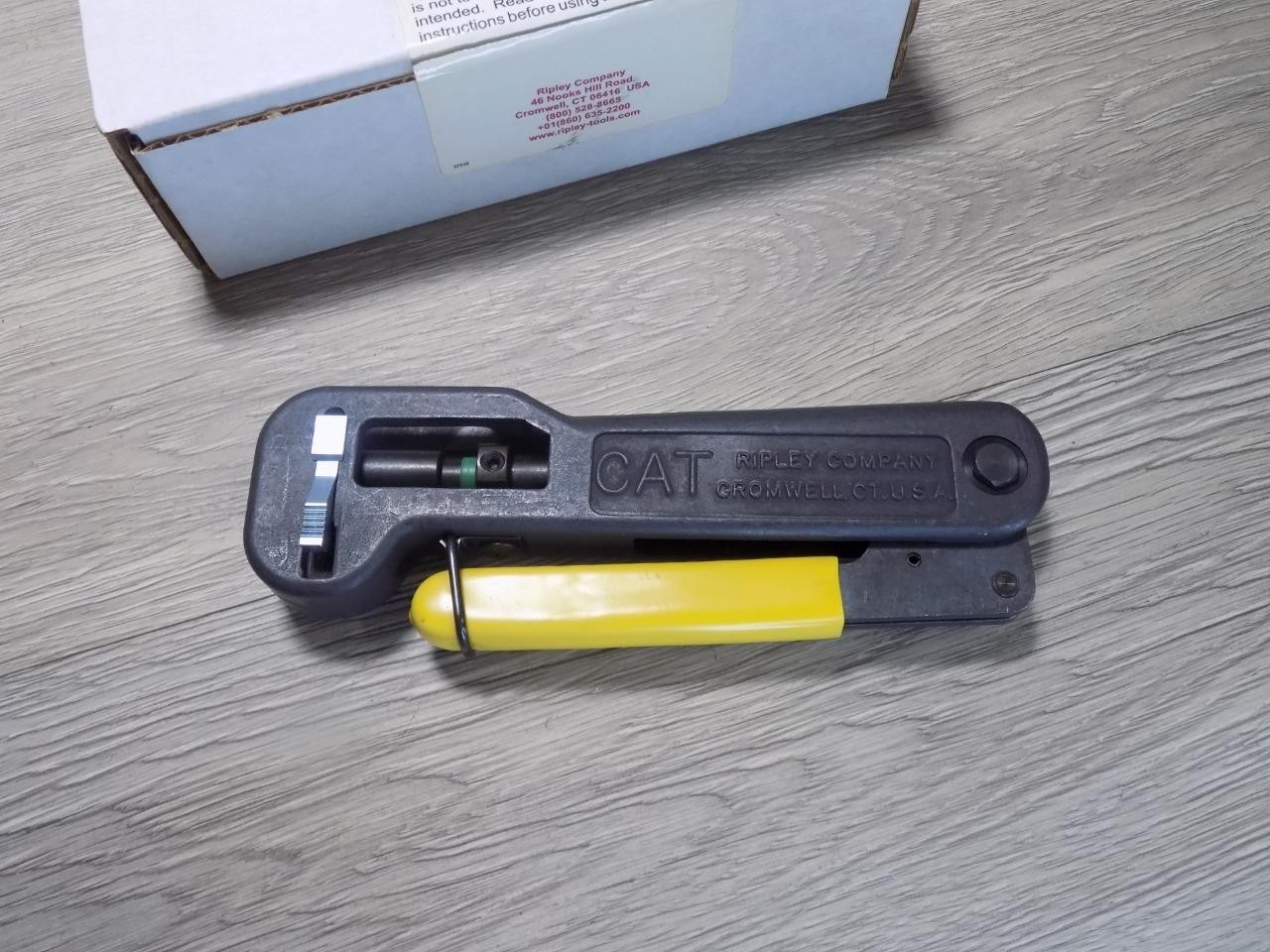 Ripley 36175 CAT-SNS/US Coax Cable Connector Compression Tool