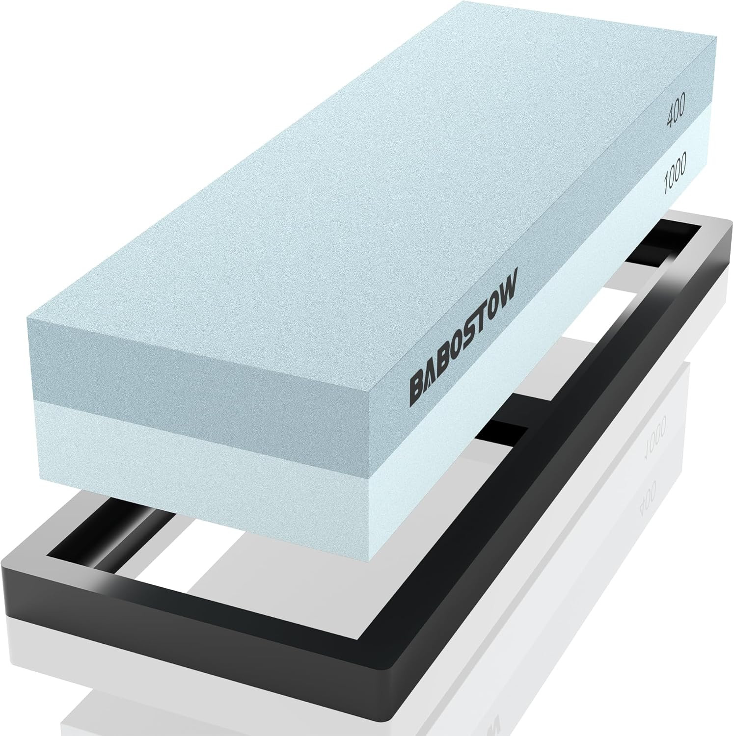 Premium Whetstone Knife Sharpening Stone 2 Side Grit 400/1000 Waterstone