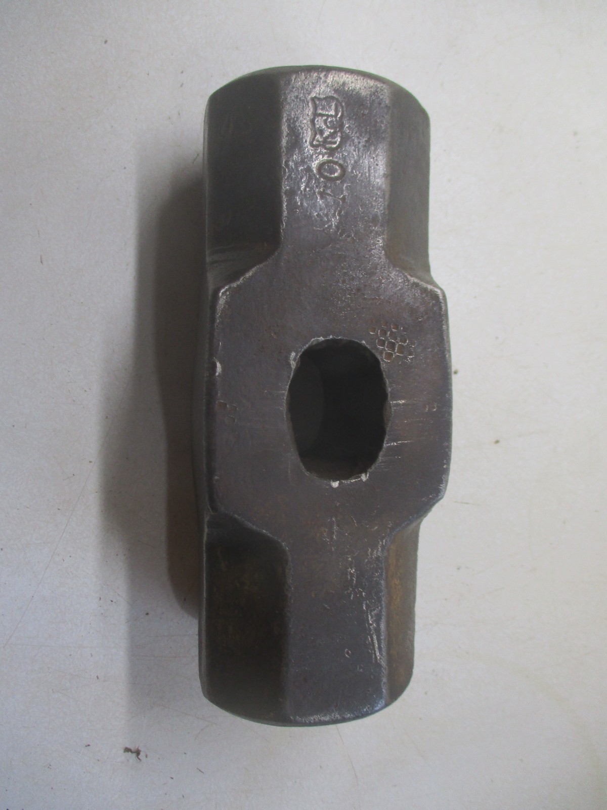 Vintage Klein Logan 10lb Octagon Blacksmithing Sledge Hammer Head