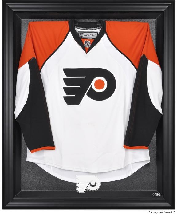 Philadelphia Flyers Black Framed Logo Jersey Display Case