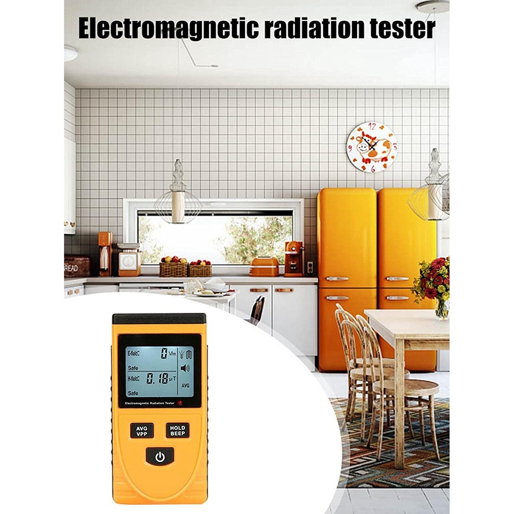 Socket Detection,Portable Dosimeter Counter with LCD Display, Radioactive3318