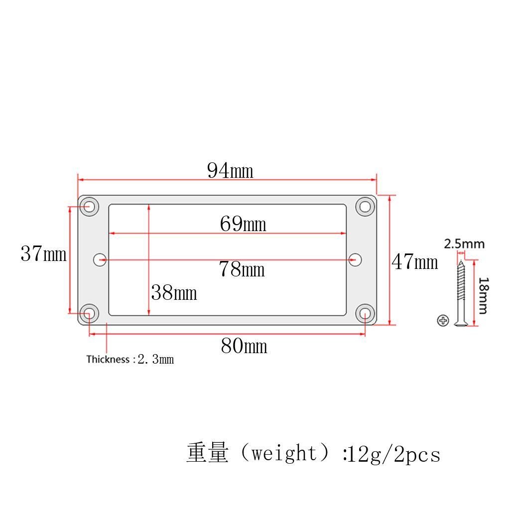 Rosewood Pickup with Screw for