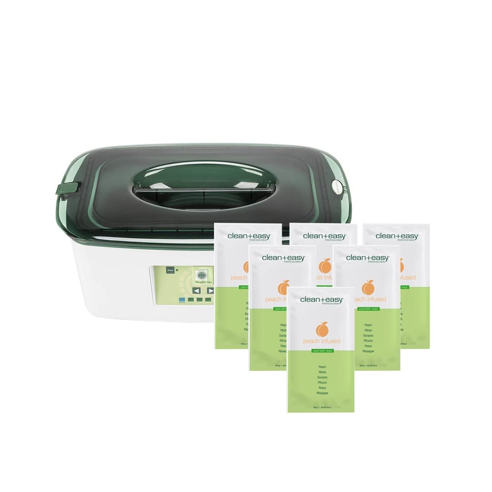 Clean + Easy Digital Paraffin Spa w/ 6 lbs Peach Paraffin