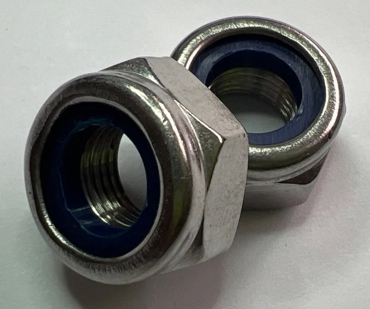 5 PCS M10-1.0 Fine Thread Nylon Insert Lock / Stop 10mm x 1.0 Nuts M10x1.0