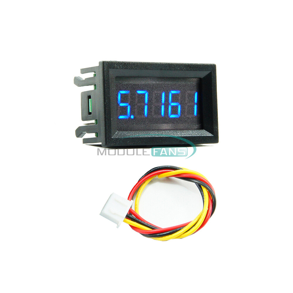 DC0-33V 0.56 inch LED Display Three-wire Five-digit High-precision Voltmeter