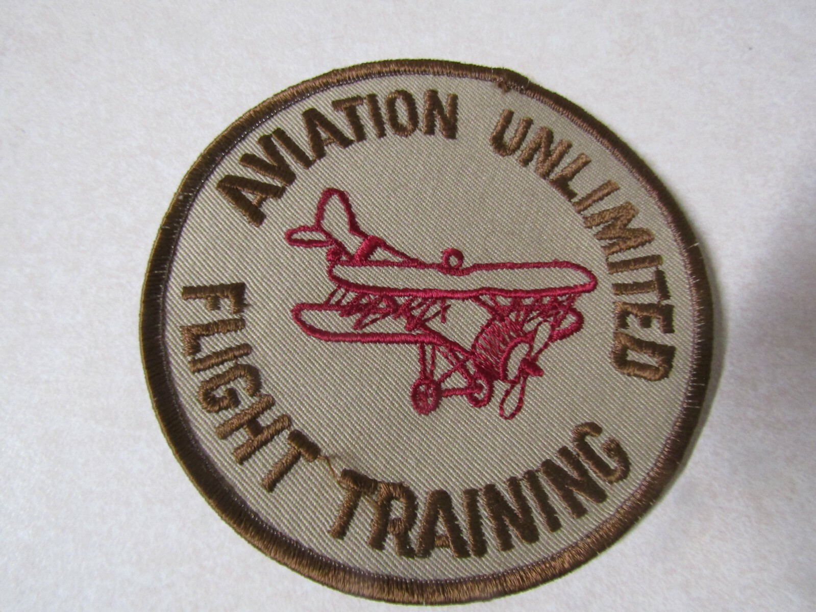 MILITARY PATCH SEW ON AVIATION UNLIMITED FLIGHT TRAINING