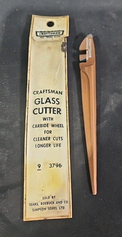 Sears Craftsman 9-3797 Glass Cutter with Carbide Wheel