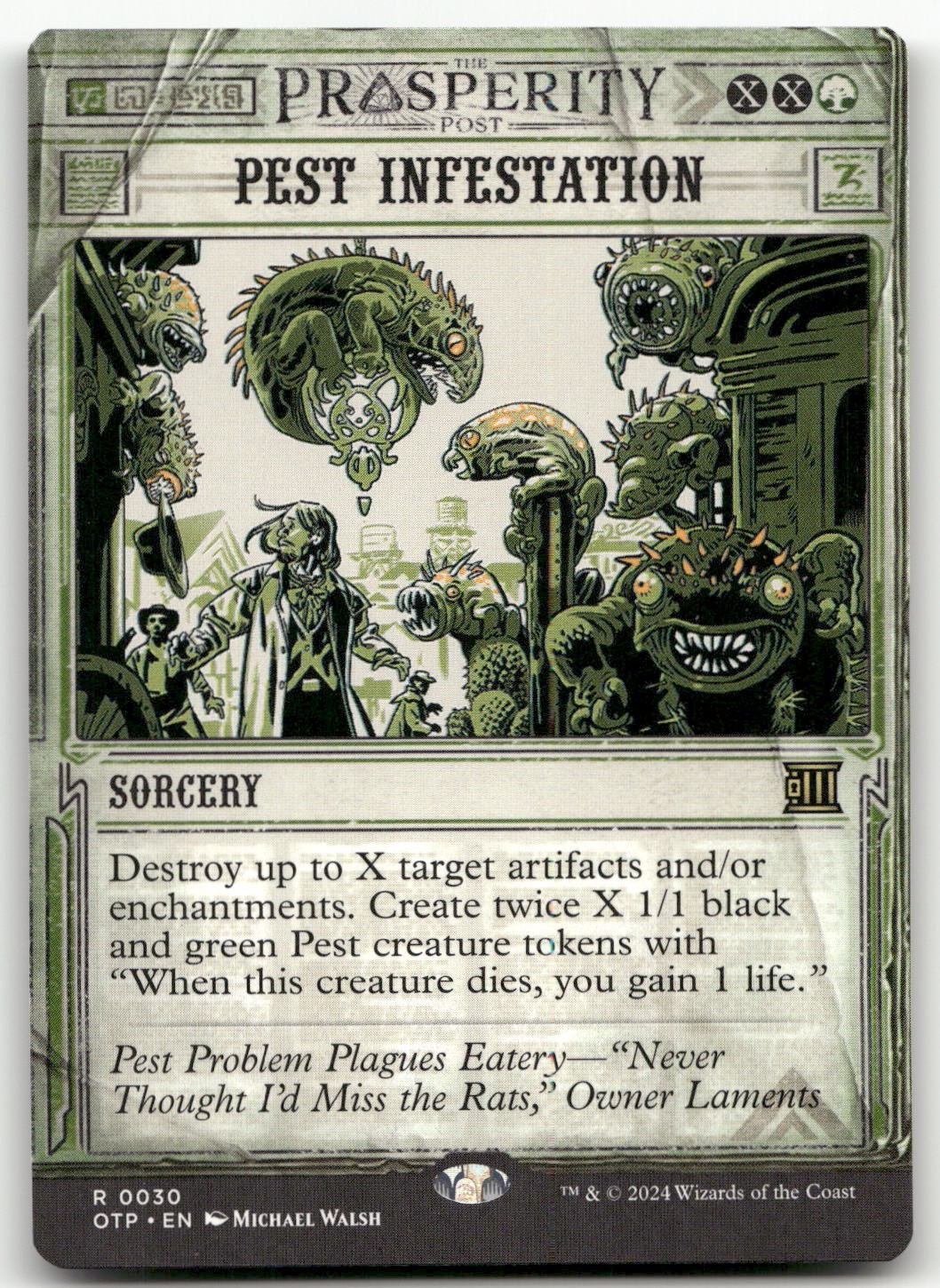 Pest Infestation #30 (NM) Thunder Junction OTP Magic MTG